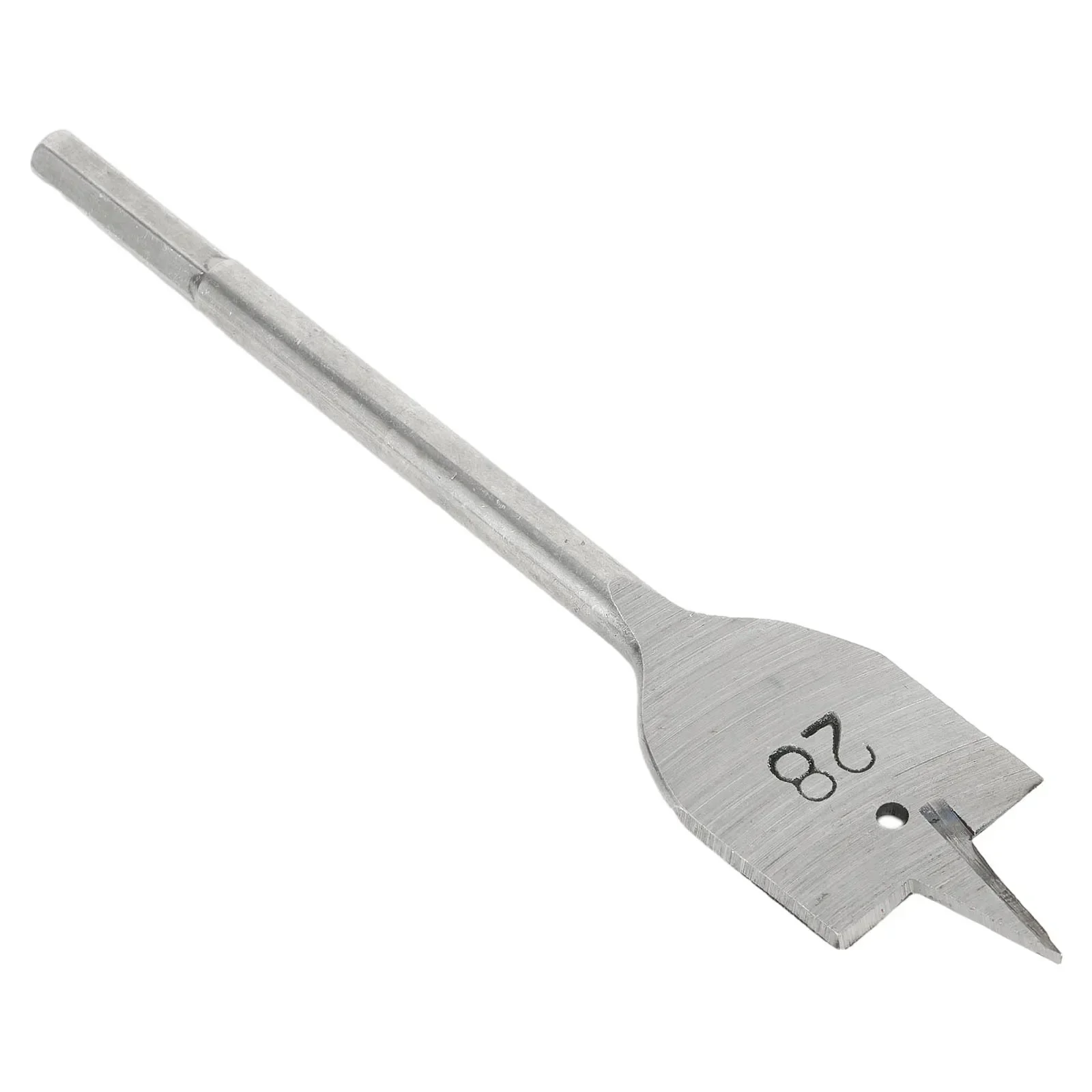 Utensile elettrico Punta da trapano Punte piatte Lavorazione del legno 20mm-38mm Legno piatto HRC50-HRC58 Acciaio ad alto tenore di carbonio Argento 1 Pz 150mm