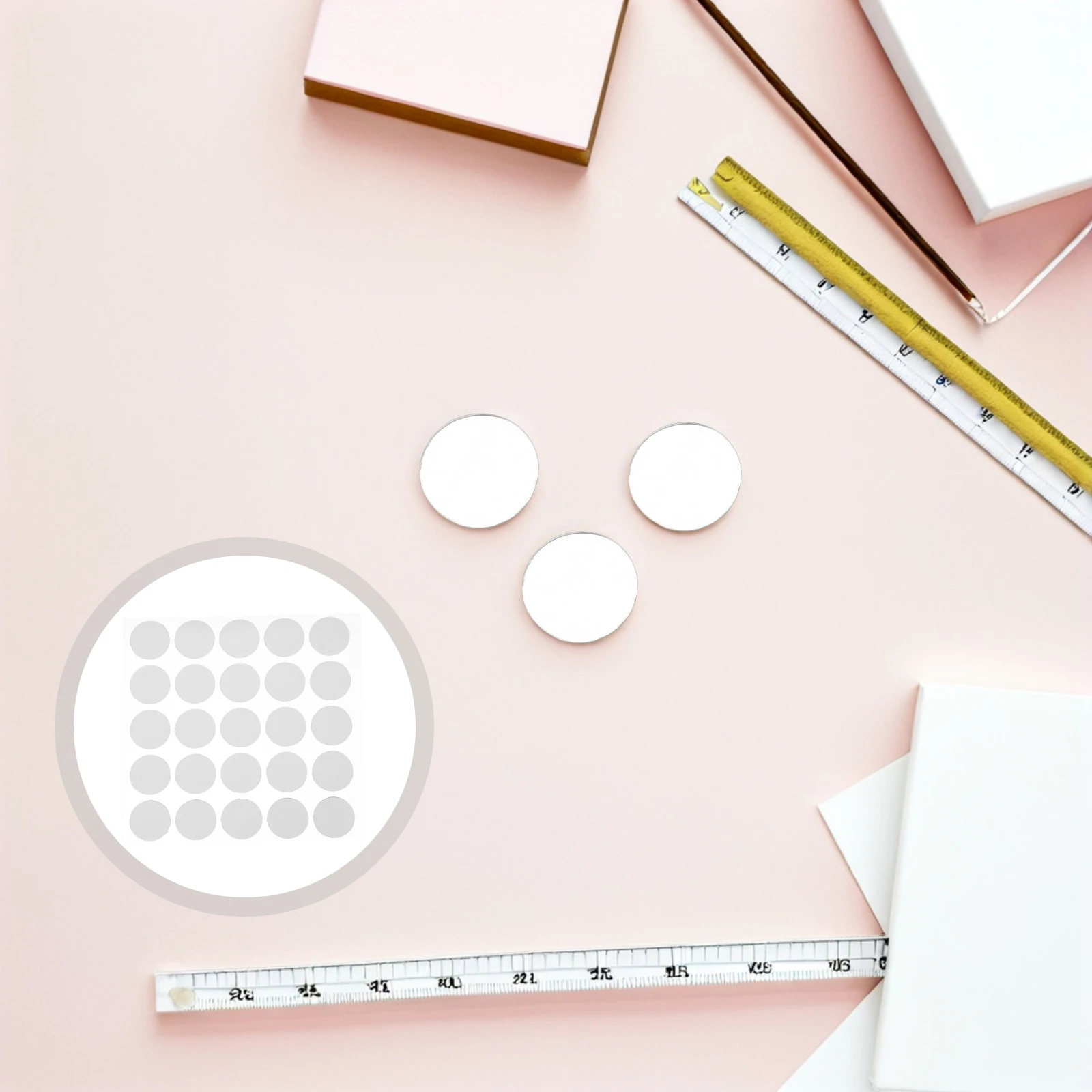 

500pcs Transparent High Strength Nano Adhesive Double Sided Removable Clear Adhesive Dots For Home Decor Wall Glass