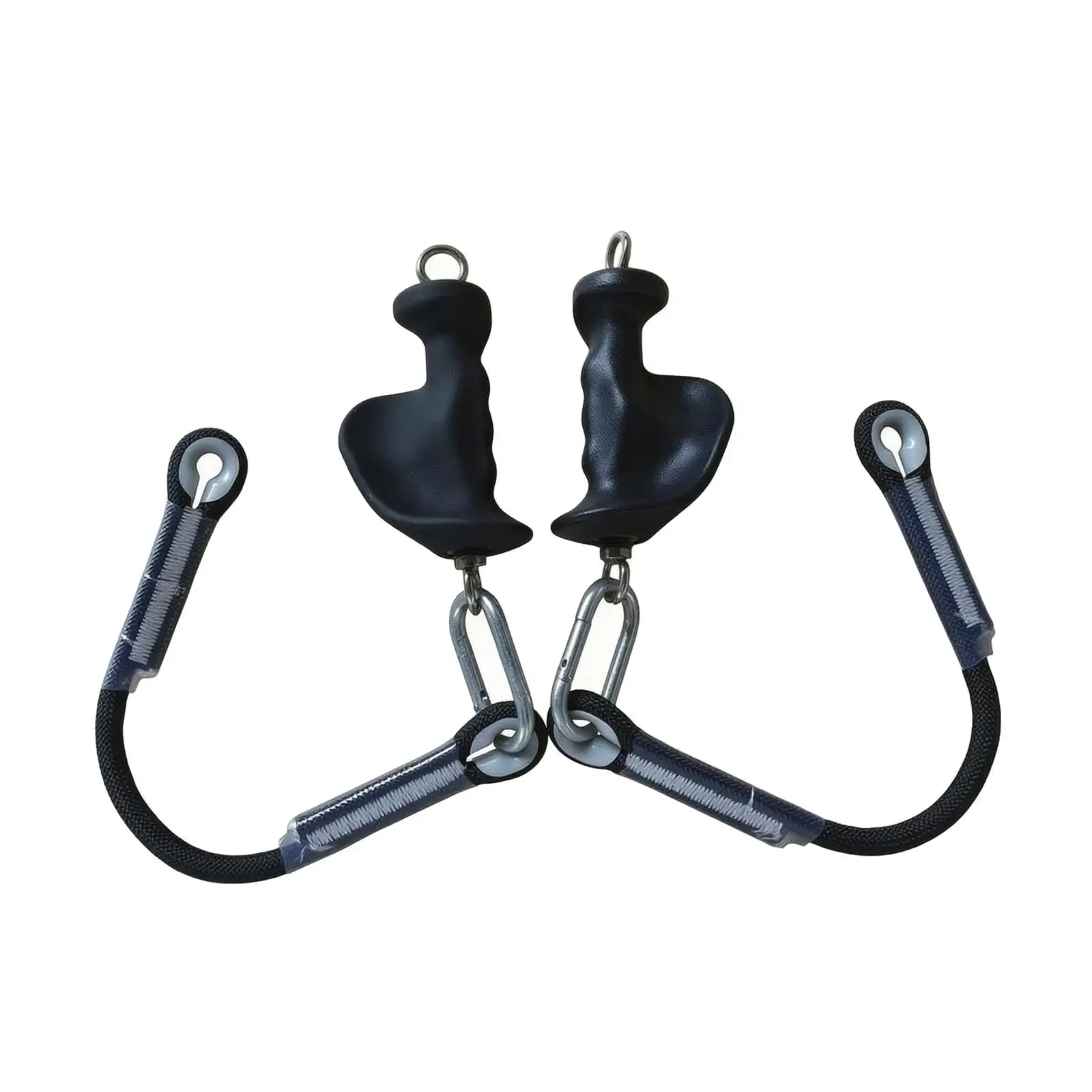 Braided Triceps Pushdown Rope Textured Grip Triceps Rope Attachment Non-Slip Ergonomic for Upper Body Strength Training