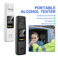 Electric Breathalyzer with LED Digital Display Professional Breath Alcohol Tester Non-touching Blowing Breathalyzers Tester