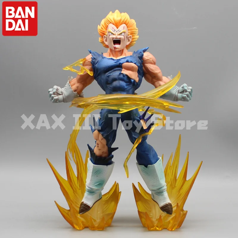 Figurines d'action de dessin animé Dragon Ball pour enfants, homme magique, Vegeta Vs Buu, modèle d'anime, ornements de renforcement, autour de la seconde, 152, cadeau de jouet