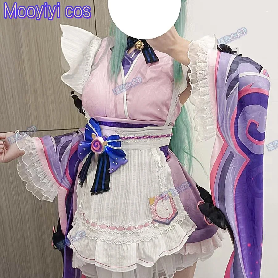 Game Genshin Impact Yumemizuki Mizuki Cosplay Costume Halloween Party Christmas Role Playing Comic XS-XXL New Sexy Anime costume