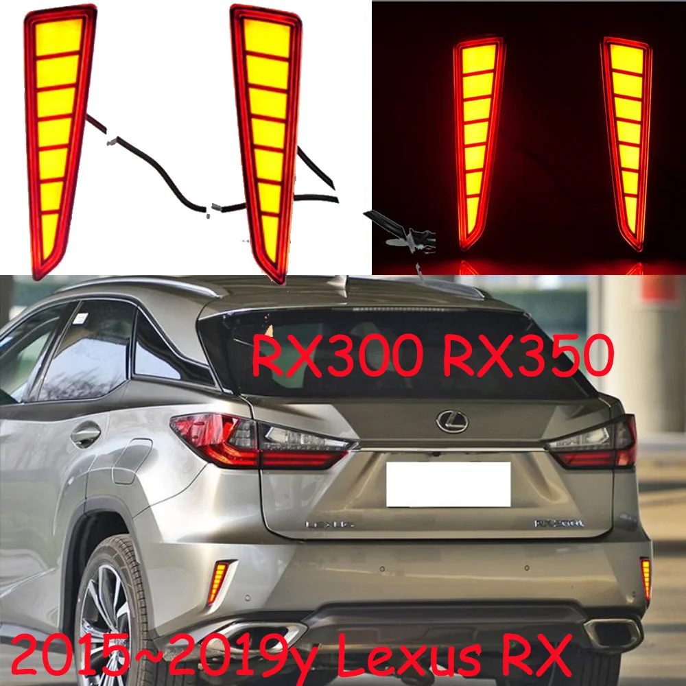 car accessories bumper tail light for Lexus RX330 RX350 RX300 REAR light taillight LED Reflector 2015~2019y for Lexus fog lamp