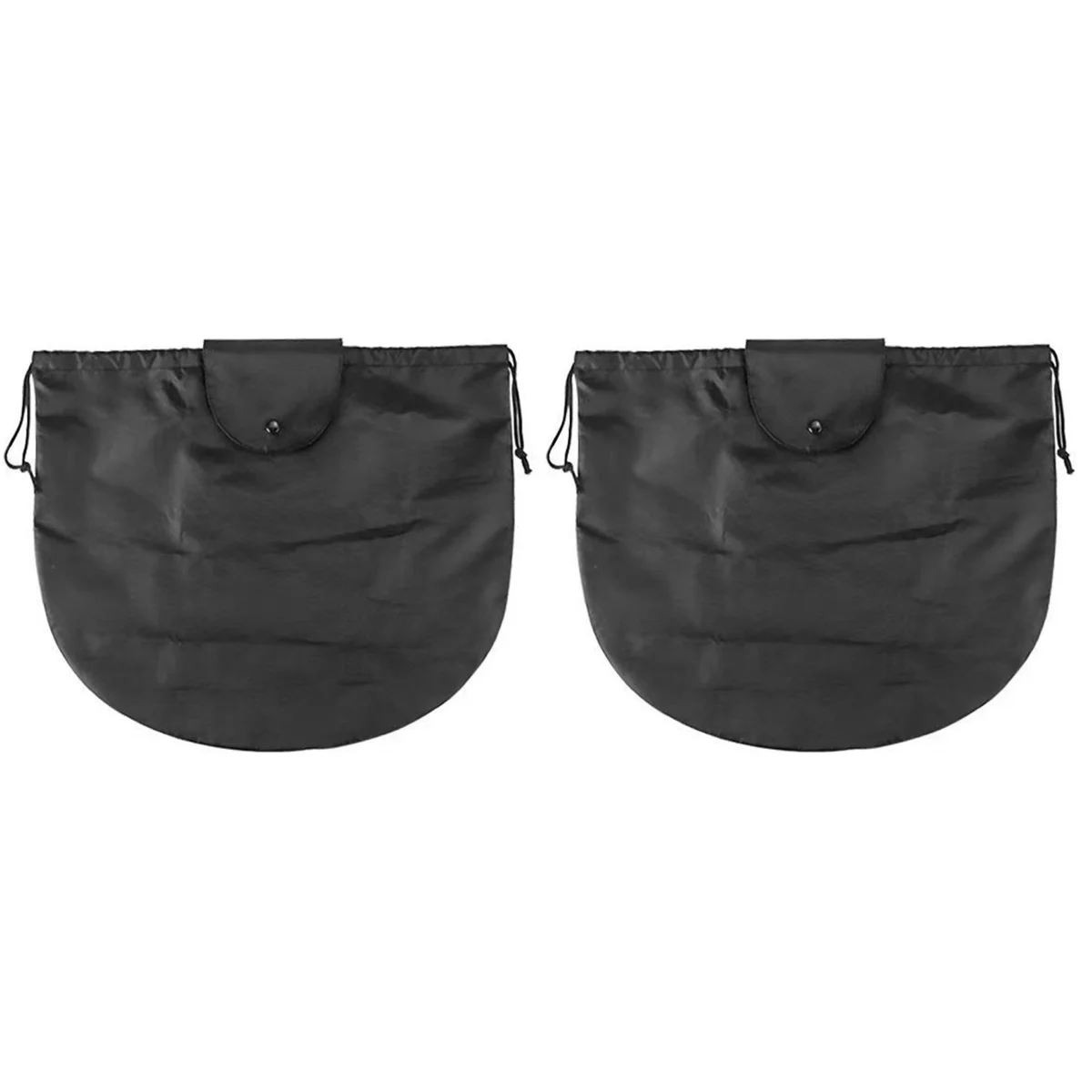 Set of 2 Storage Bag Motorcycle Helmets Sports Drawstring Safety Polyester Bike Soccer Bride Cover Portable Pouch