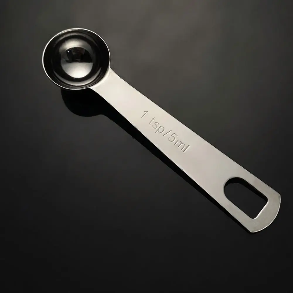 Professional Kitchen Measuring Spoon Kit Stainless Steel Baking Tools Accurate Gadgets For Precise Culinary Preparation