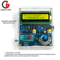 DC5V Digital Multimeter Transistor Tester LCD Resistance Capacitance Meter Tester Frequency Meter USB Triode Inductance Tester