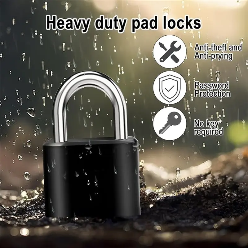 A21I-Combination Lock, 4-Digit Heavy Duty Combo Lock
