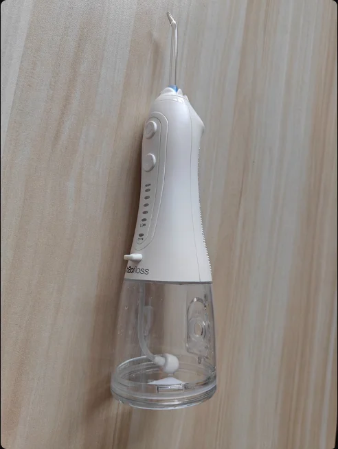 

Беспроводная USB-перезаряжаемая ирригатор для воды, большой резервуар 300 мл, водонепроницаемый портативный ирригатор для полости рта для ухода за зубами и деснами, модель Y