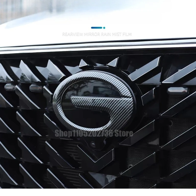 for GAC Trumpchi GS8 ES9 2022 2023 2024 2025 Tailgate Insert Letters Fits Carbon Black Badge 3D Raised Emblem