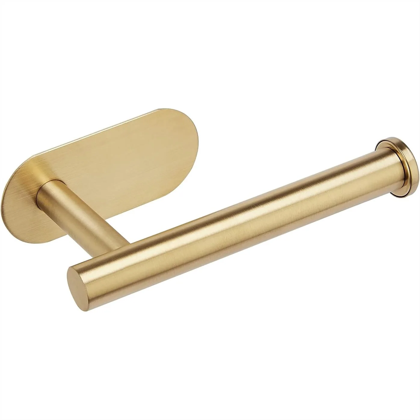 

Self Adhesive Toilet Paper Holder, Premium Thicken Stainless Steel Rustproof No Drilling for Bathroom Kitchen RV