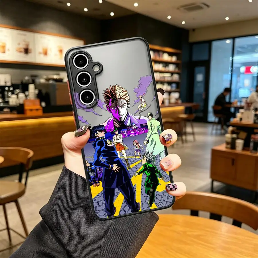 Phone Cover Case for Samsung Galaxy A73 A33 A56 A52S A72 A34 A16 A15 A14 A23 A53 A55 A17 A52 A54 A35 A36 JoJos Bizarres Anime