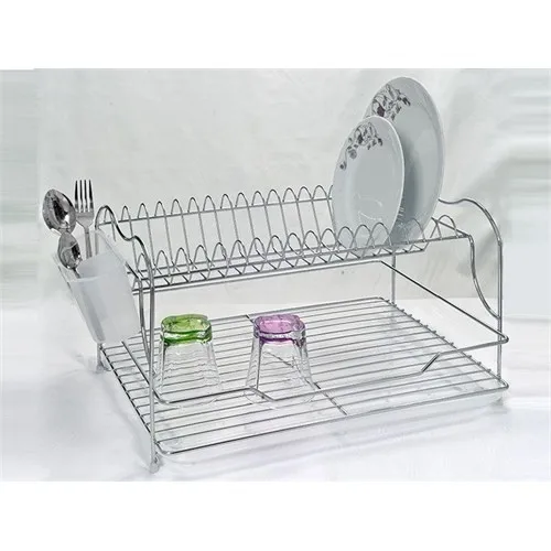 Dish Basket Double Layer Plate-rack Salsa Model