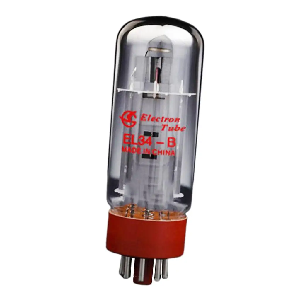 

125x45x45 мм металлическая вакуумная трубка EL34B HIFI 8 Pin проверенные электронные трубки