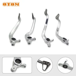 OTOM Motorcycle Rear Brake Pedal Lever Assembly For KTM SX SXF XC XCF EXC EXCF KEWS K16 K23 HUSQVARNA GASGAS FC TC FE TE ECF MCF