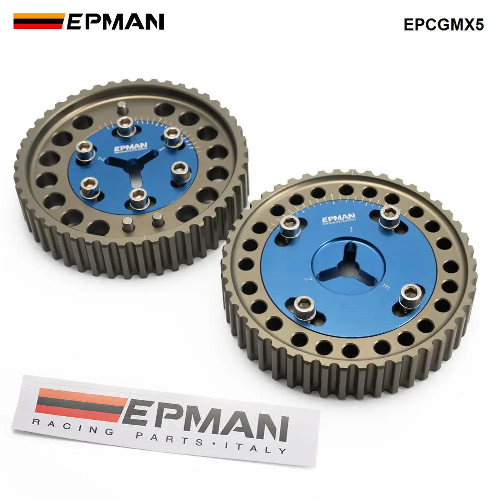 

EPMAN-2 шт./компл. шкив кулачкового шестерни для Mazda MX-5 MX5 BP6 BP8 NB6 NB8 MX5 шестерни распределительного вала EPCGMX5