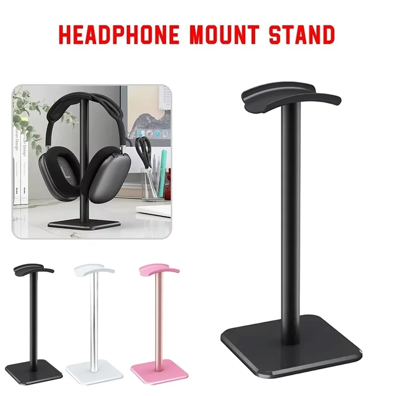 1pcs Universal Head Headphone Holder Plastic Headset Stand Desktop Rack Organizer Portable Earphones Bracket For Gaming Earphone