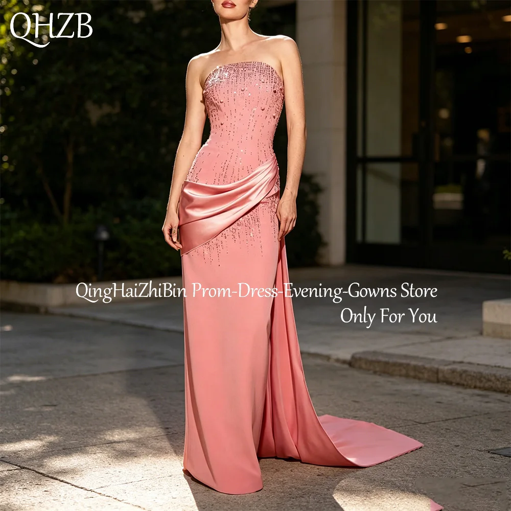 

Customized Luxury Long Mermaid Evening Dresses for Special Occasions Sleeveless Floor-Length Women Gala Party Dress 2026