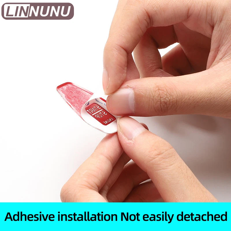 LINNUNU Car Engine Button Cover Fitfor Lynk&Co 01 05 Engine Ignition Start Stop Switch Decorative Push Button Cover Auto Sticker - Image 6