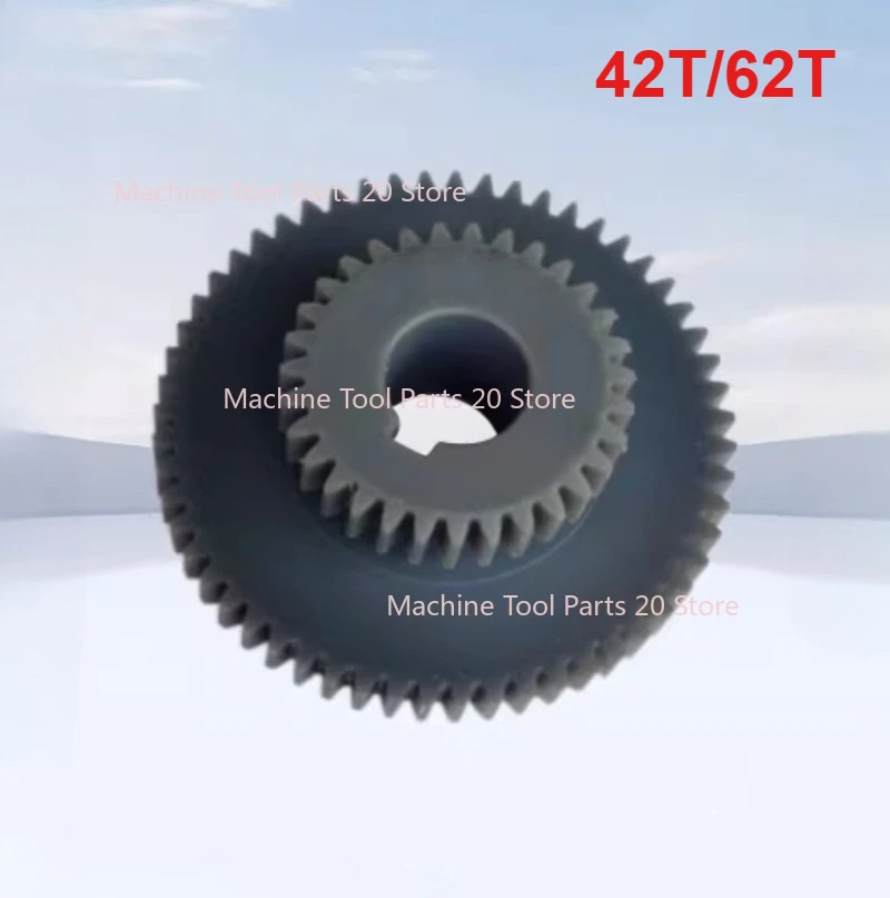 Duplex nylon gears Z42/Z62 teeth duplex gears for milling machine