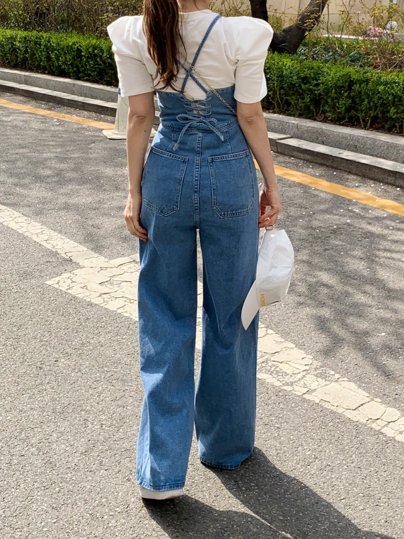 acão jeans vintage f, solto, cintura com cinto, emaecimento, perna reta, calças cridas, cintura alta, azul, qu...