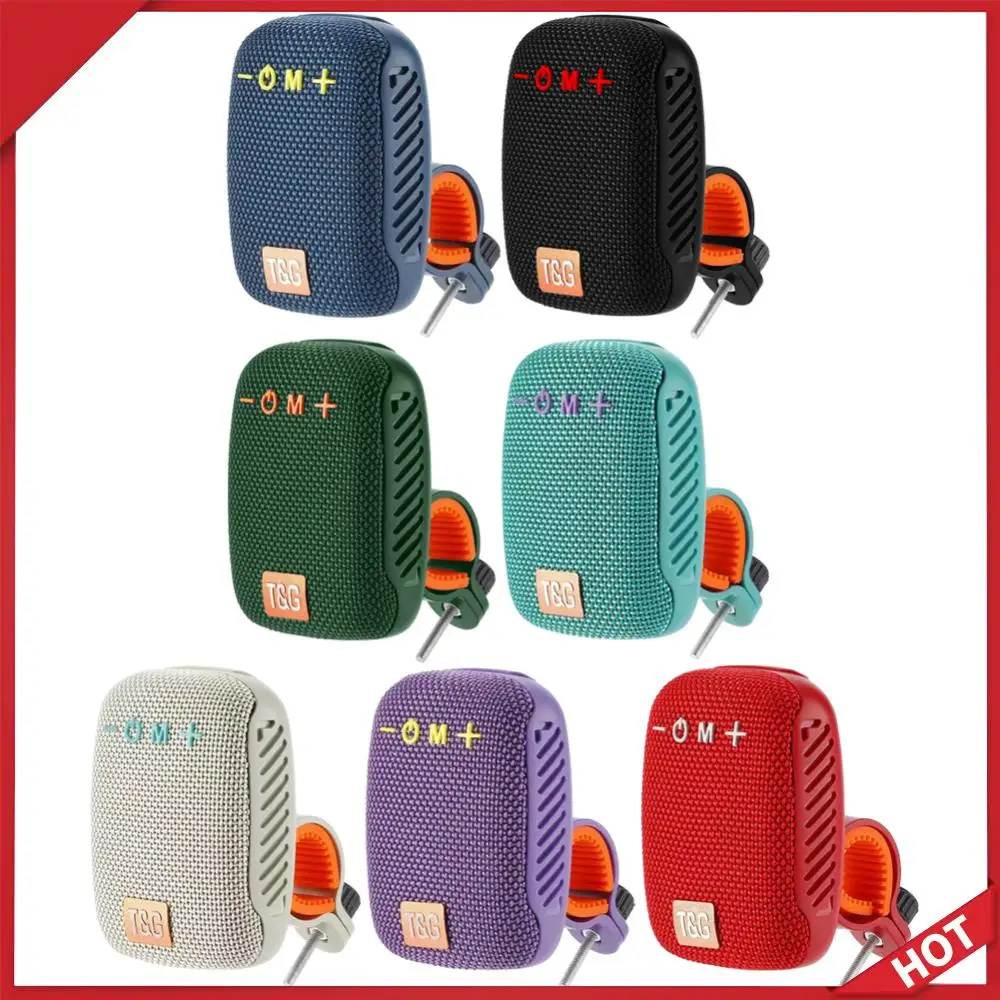 

Bicycle Wireless Stereo Speaker Type-C USB Rechargeable Handlebar Speaker Waterproof Bluetooth-compatible for Scooter Motorcycle