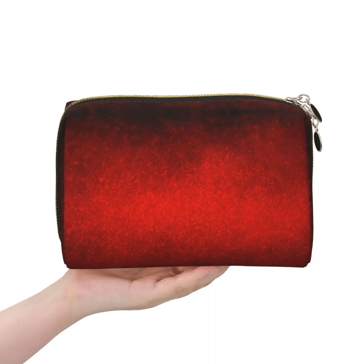 

Red Galaxy Women Cosmetic Bags Travel Makeup Organizer Pouch Toiletry Storage Dopp Kit Box