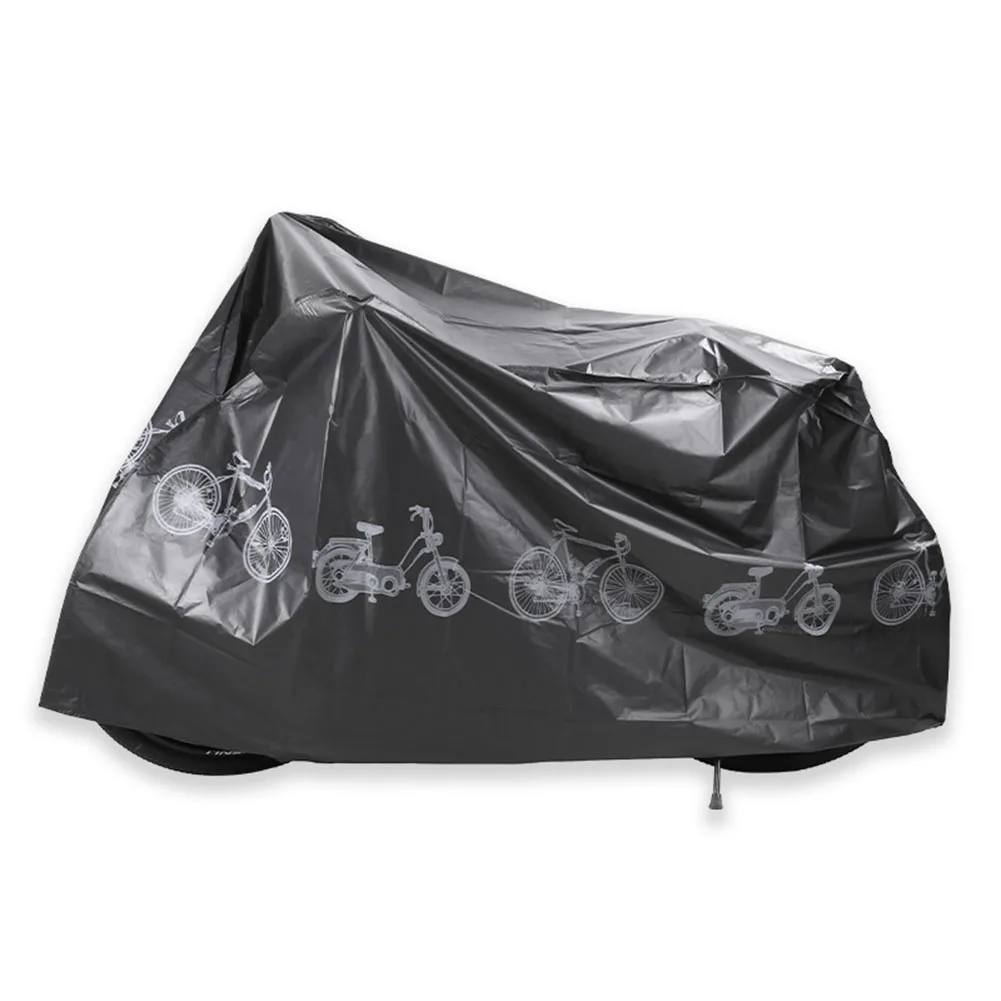 

Easy Storage Dustproof Polyester Cover Bike Rain Cover Wear-resistant Dust Protection Easy To Use Foldable Design