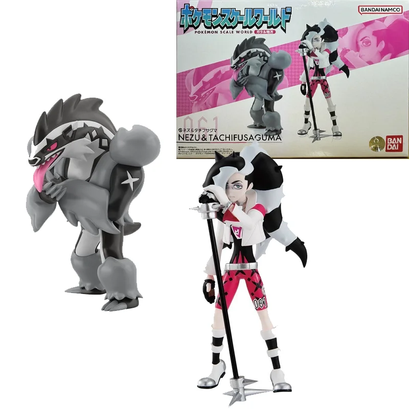 

Bandai Original Shokugan Pokemon Nezu Tachifusaguma Anime Action Figure Toys For Boys Girls Kids Children Birthday Gifts Model