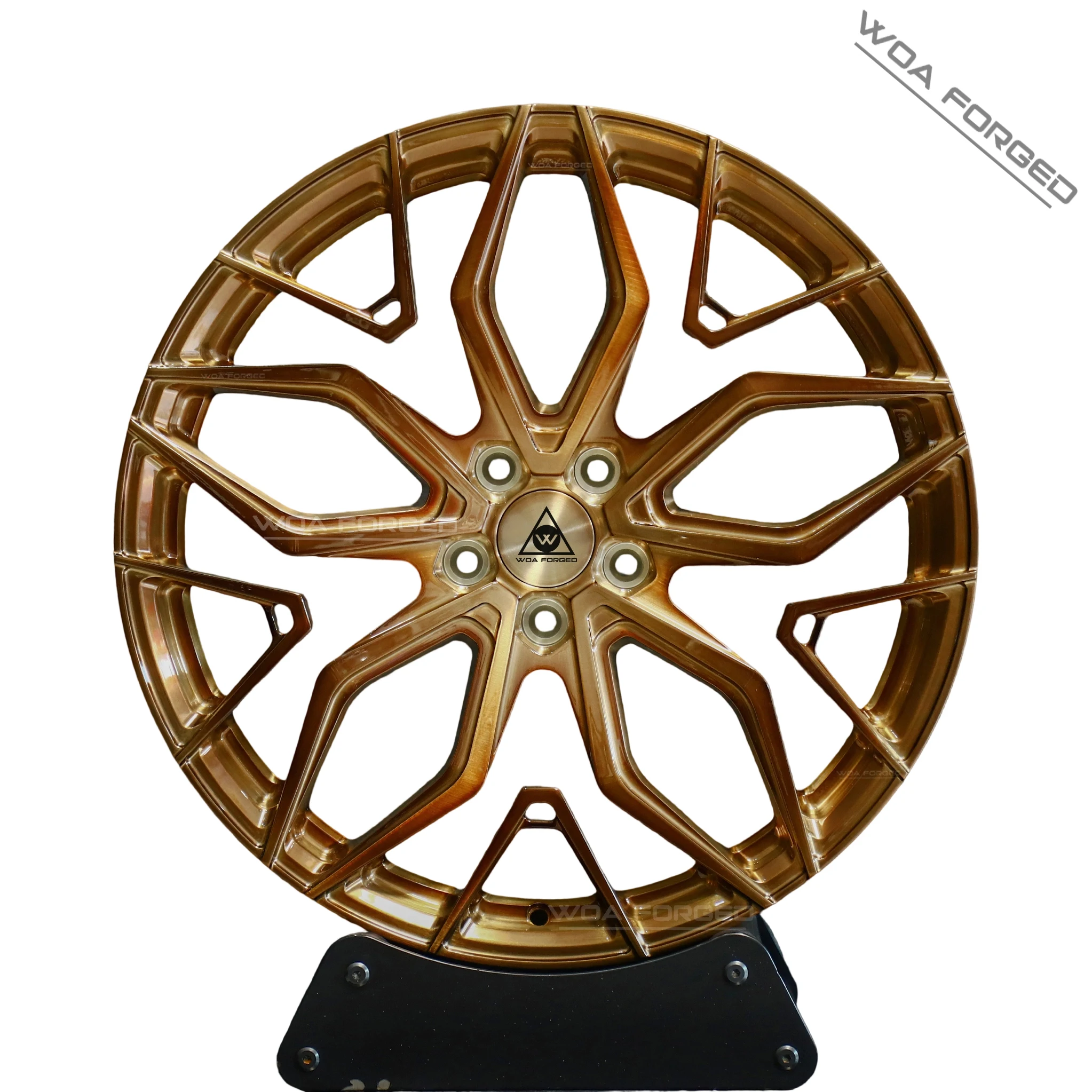 

High-quality Custom 1-piece Alloy Wheels 19 20 21 22inch Polished Matte Bronze Featuring 5-spoke Star Design for M3 G80 G20 G21