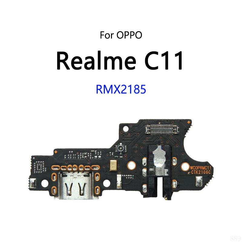 USB Charge Dock Port Socket Jack Plug Connector Flex Cable For OPPO Realme C21Y C21 C11 2021 Charging Board Module