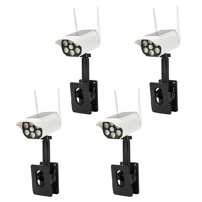 Solar Clip-on bewegingssensorlamp, USB oplaadbare buitenbeveiligingslamp, 360 ° Verstelbare LED-wandlamp voor tuin, terras en patio