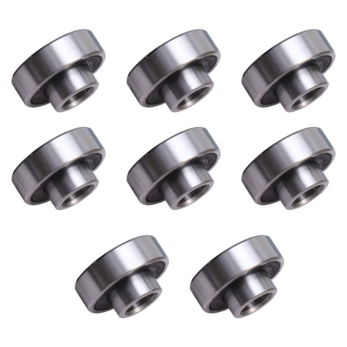 8 قطعة 608 2rs محامل عجلات التزلج مقاومة للصدأ Longboard تحمل عالية السرعة منخفضة الضوضاء المتداول تحمل ل سكوتر التزلج