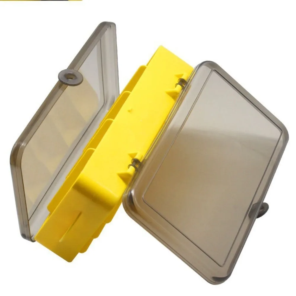 Double-sided Double Sided Fishing Tackle Box Quick Identification Sturdy Construction Fishing Storage Boxes Convenient Sorting