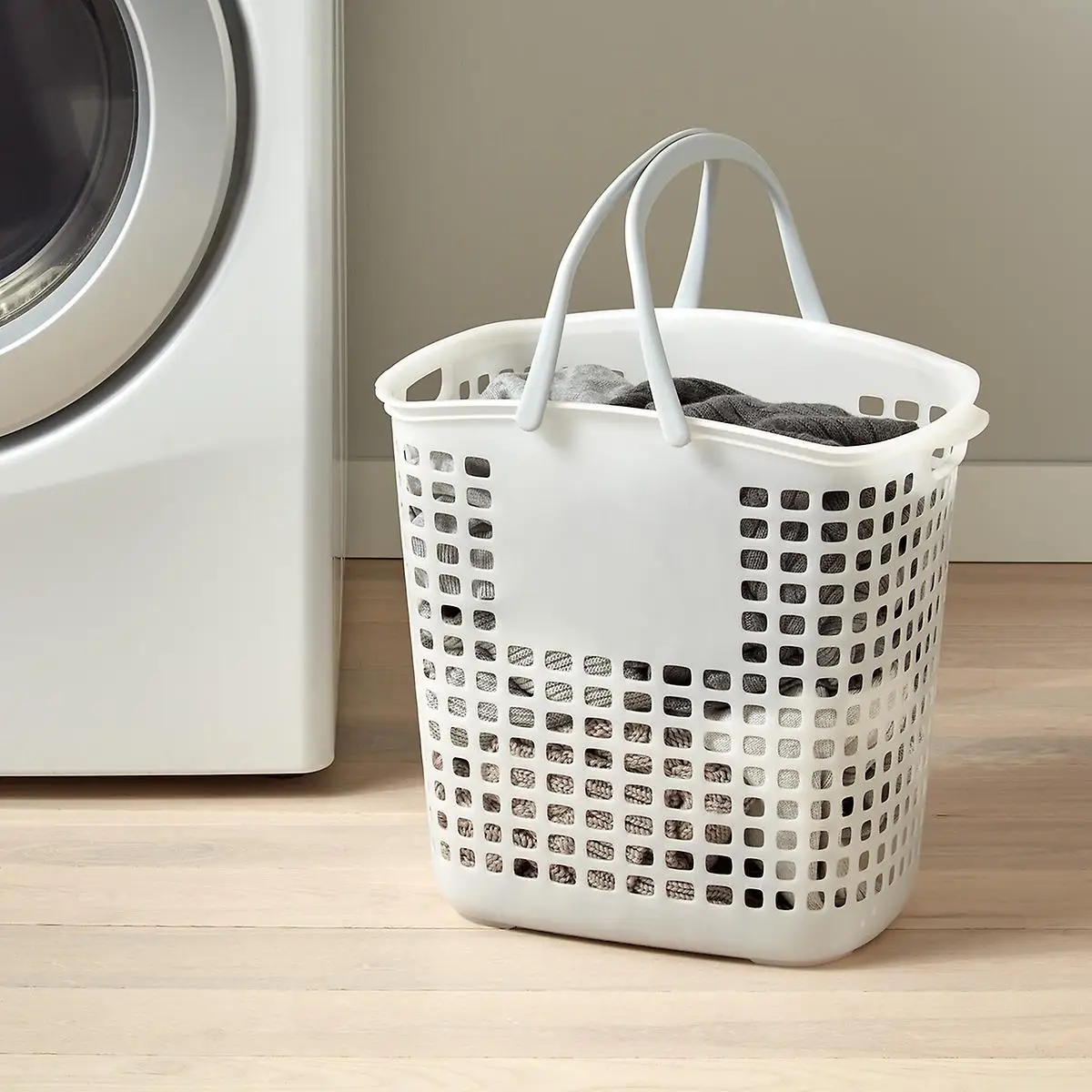 Lustroware Modern Feel Storage Tote Basket