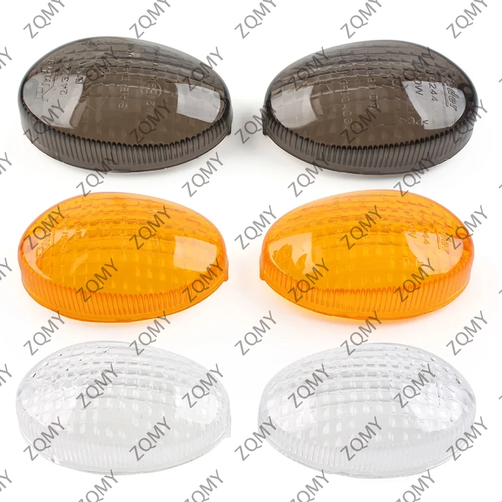 2Pcs Motorcycle Turn Signal Light Lens Cover For KAWASAKI NINJA 250R EX250R KLX 250 250S 250SF 300SM 125 /D-TRACKER X 250 150