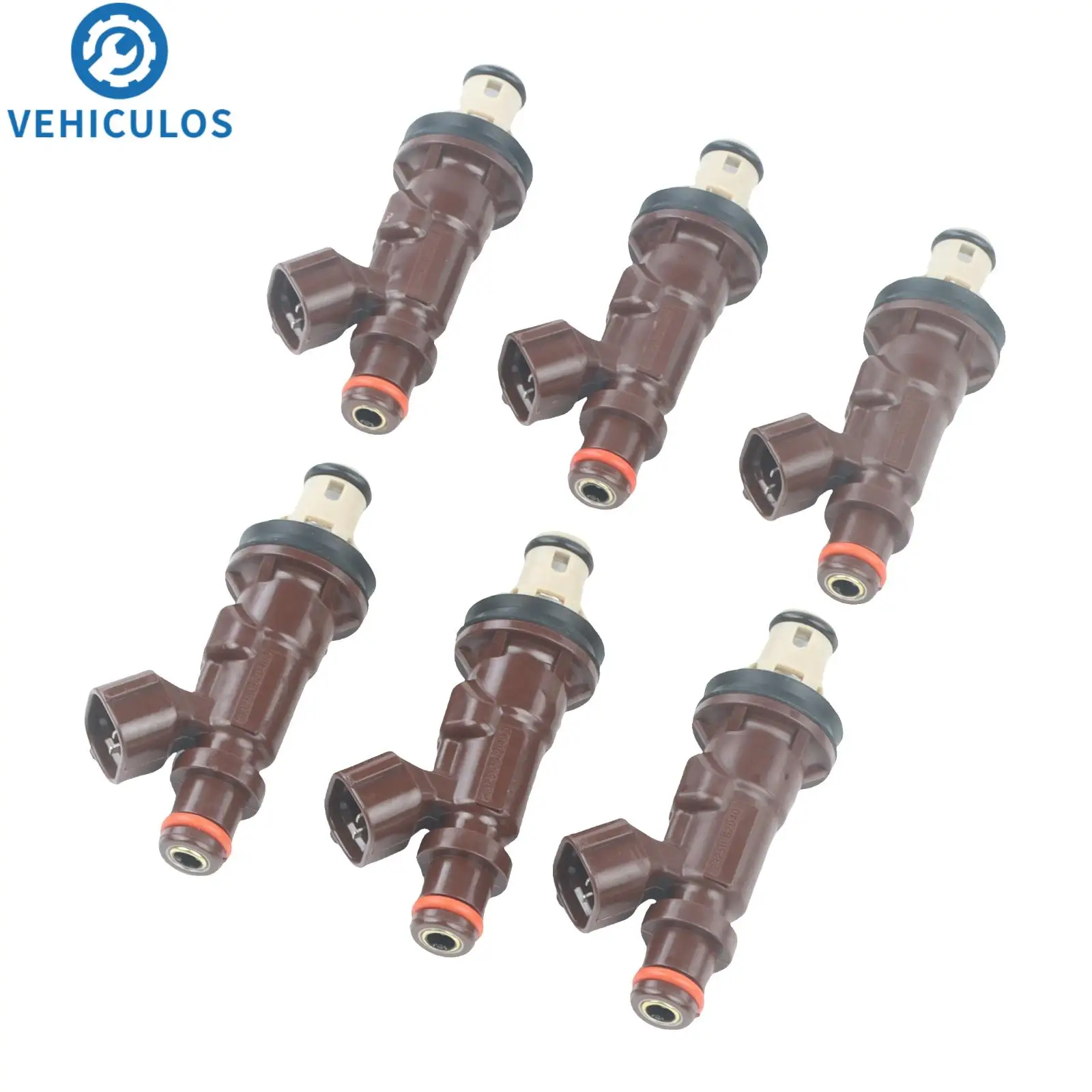 

6 шт. топливные форсунки 23250-62040 для Toyota 4Runner Tacoma Tundra 3.4L V6 1999-2004 автомобилей сменные аксессуары 100% новый бренд