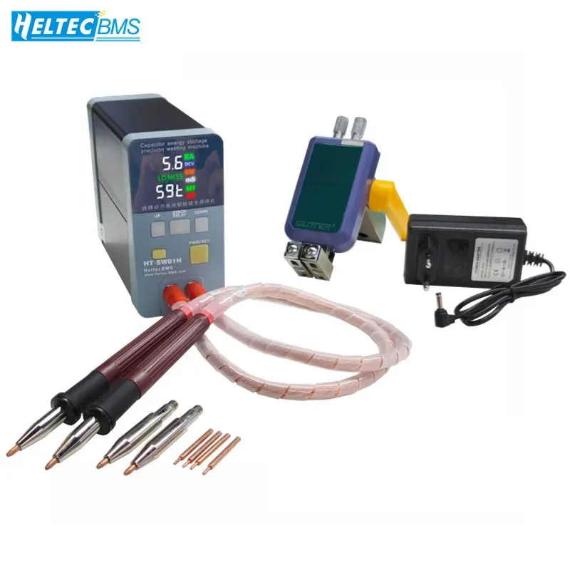 Spot Welding Machine 21KW Capacitor Storage Large Single Cell Battery  Welder LED Digital Display Adjustable 18650 Hand Pen