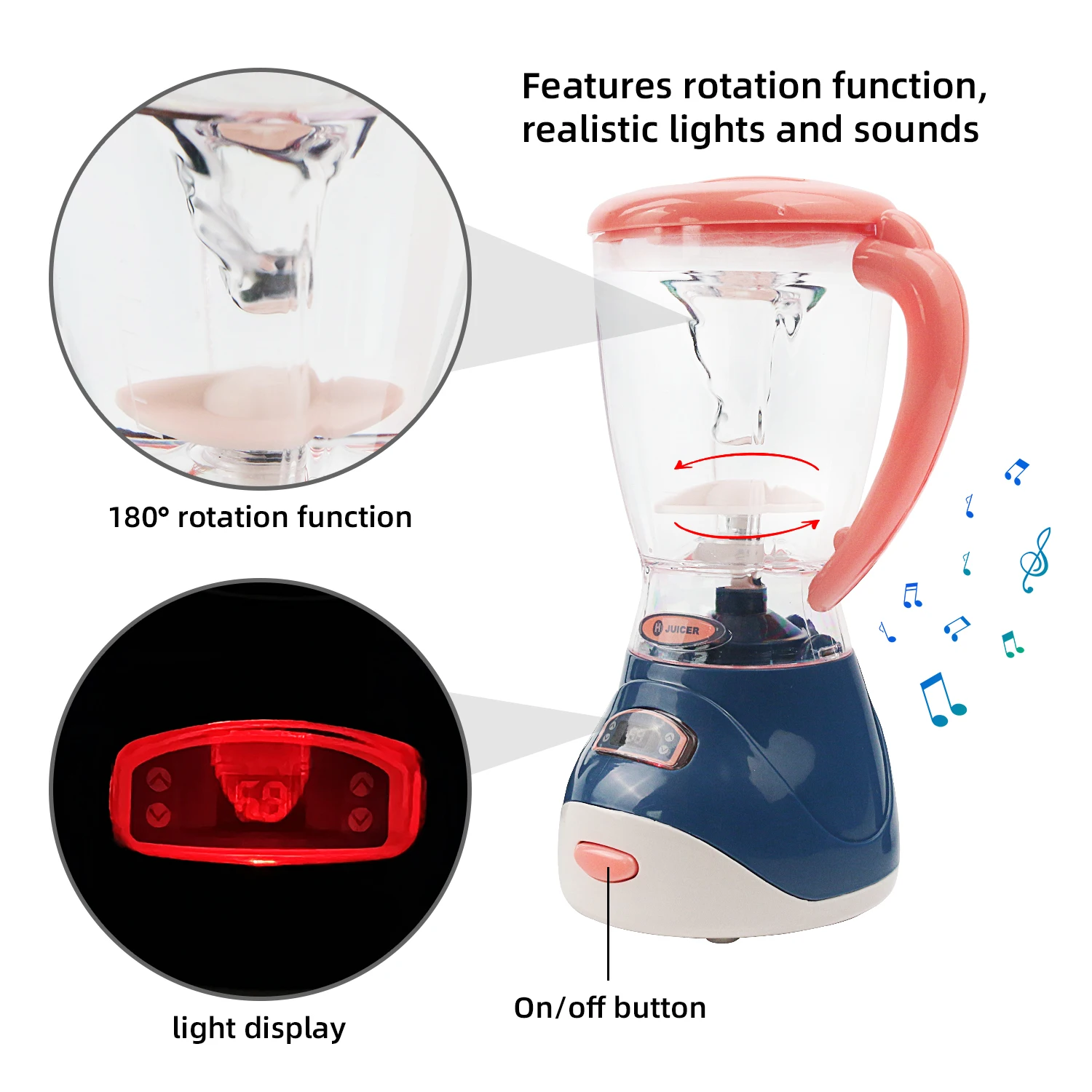 Electrodomésticos para niños, juguetes de cocina, simulación, iluminación eléctrica, efectos de sonido, juguetes interactivos