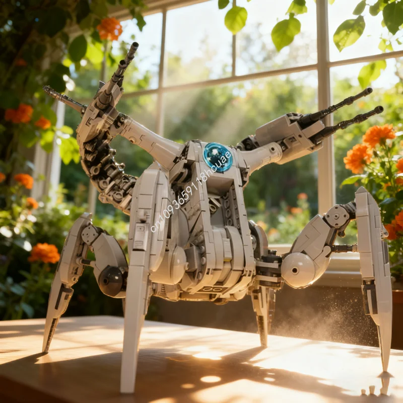 

1337pcs MOC SCORPENEK DROID Star Battle Model Building Blocks Architecture Assemble DIY Christmas Gifts Creative Toy Brick Kids