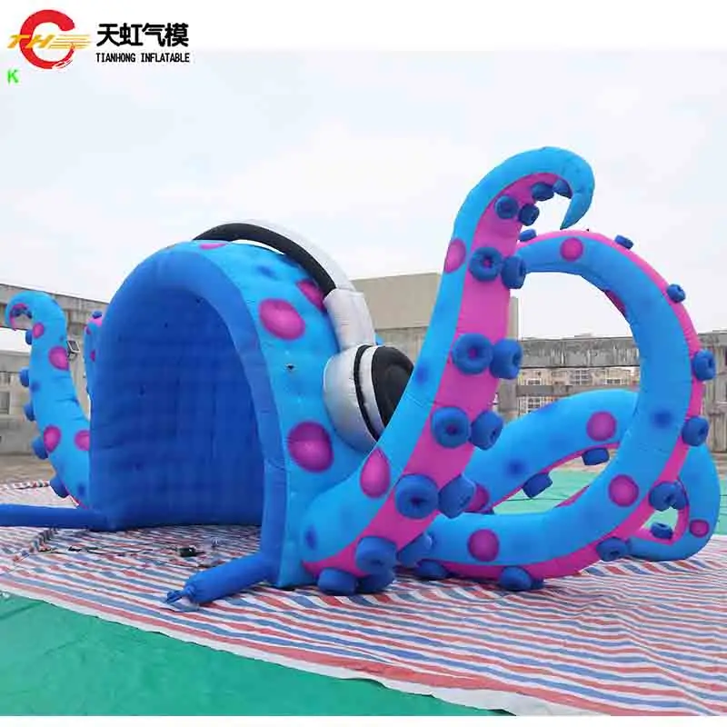 

Быстрая доставка: надувной шатер-осьминог 8м/10м/12м с ножками, подсветкой и надувными щупальцами – реалистичная модель для декорации