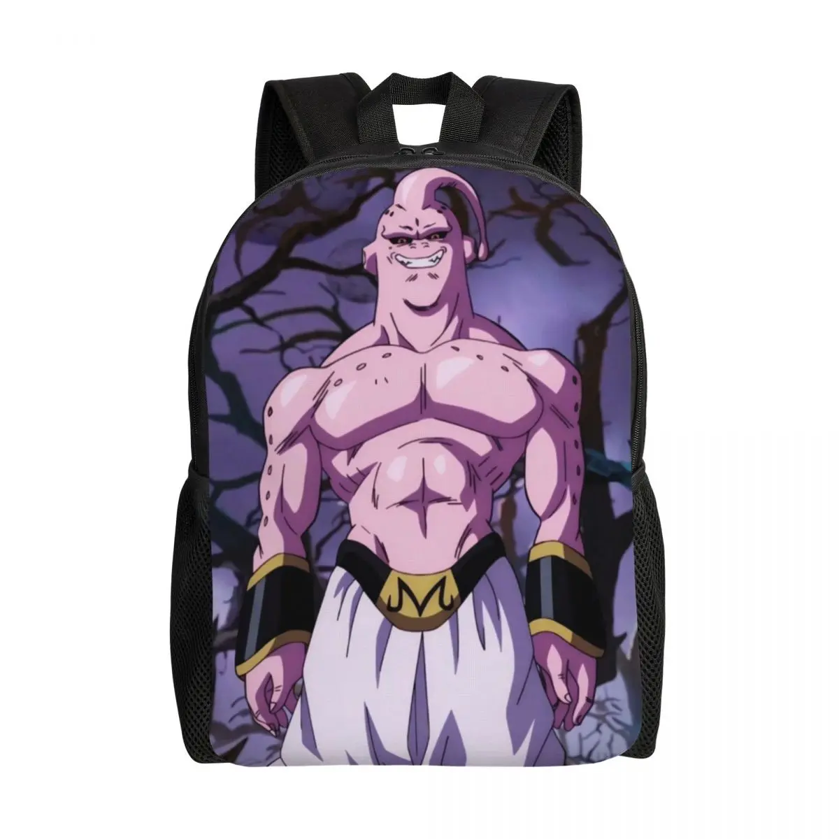 

Custom 3D Printing Anime Majin Buues Backpack for Girls Boys School College Travel Bags Men Women Bookbag Fits 15 Inch Laptop