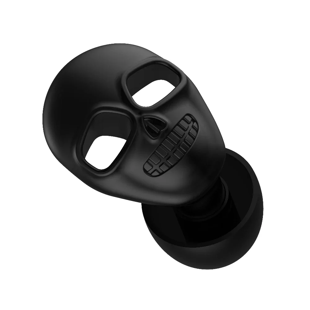 Skull Design Earplugs 25dB Noise Cancelling | IPX7 Waterproof | 1.1g Ultra Light | Free Shipping