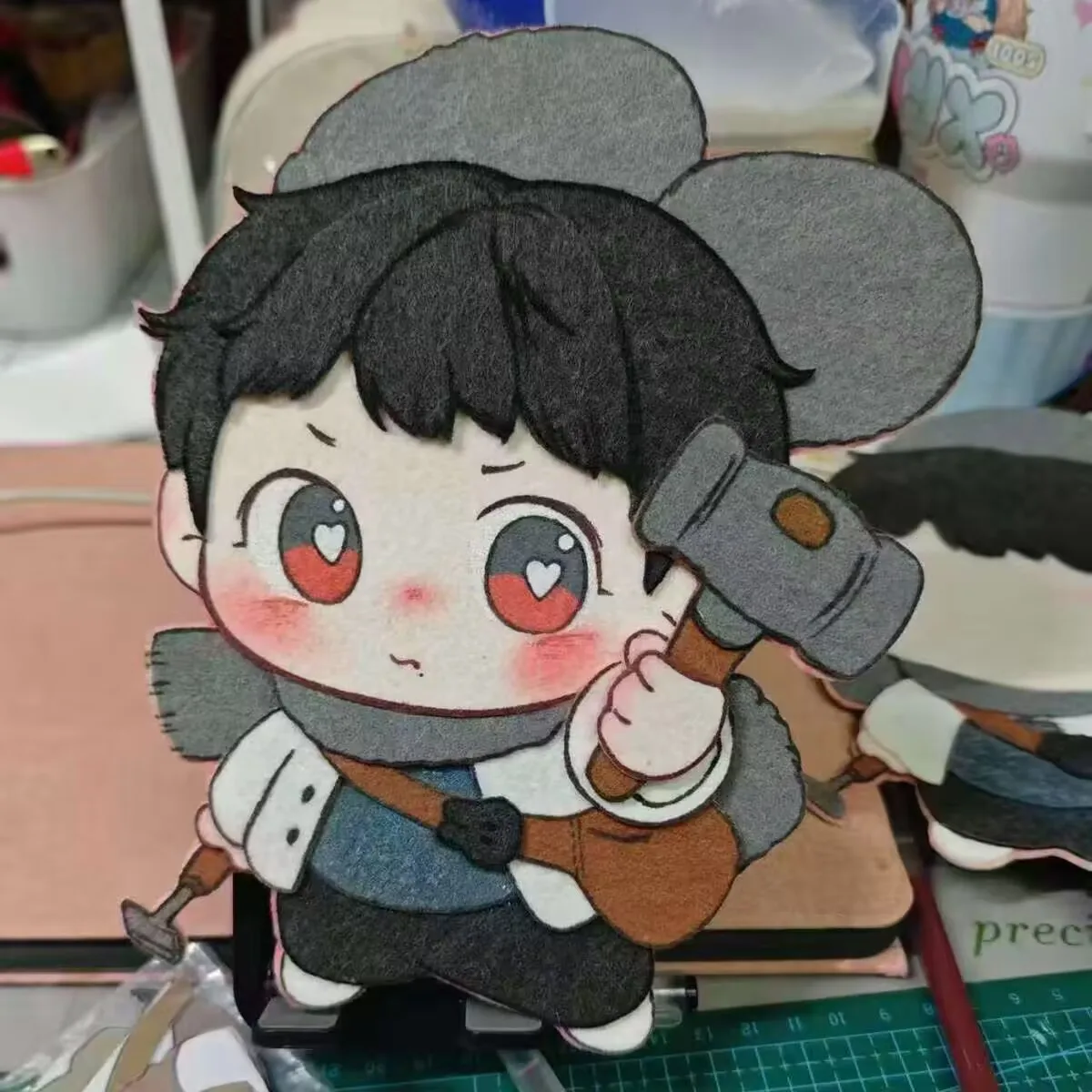 

New homemade 'Xiao Zhan Mo De Xian' non-woven backpack pendant decoration to give as a gift to friends and girlfriends