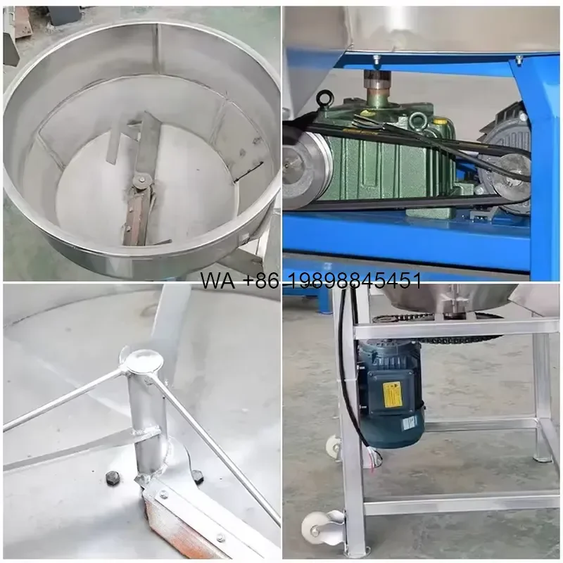 Wmwmnu for Feed Mixer Farm Stainless Steel Small Particle Powder Mixing Seed Coating Multi Function Mixing