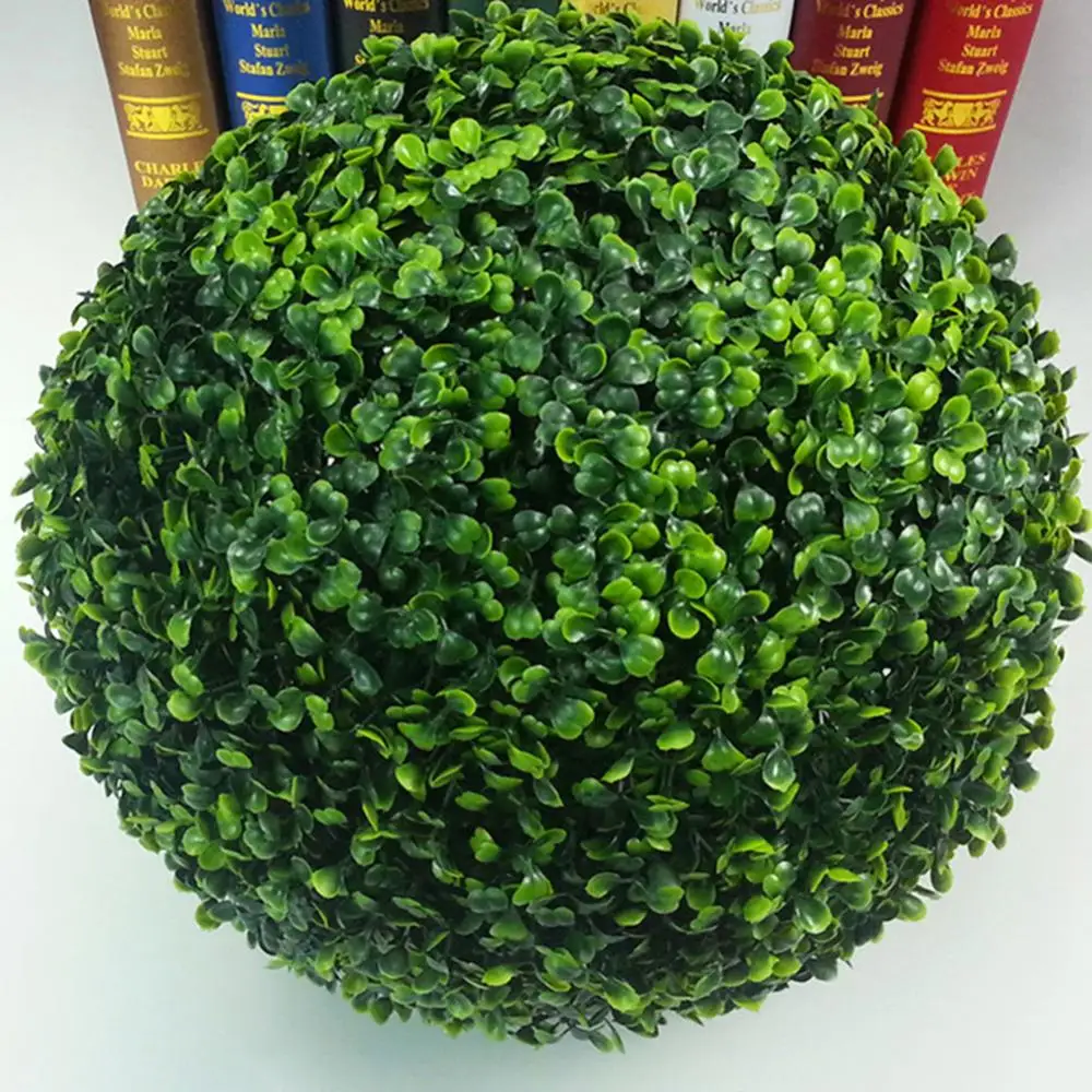 Artificial Plant Ball Topiary Tree Boxwood Home Outdoor Wedding Party Decoration Artificial Boxwood Balls Garden Green Plant New