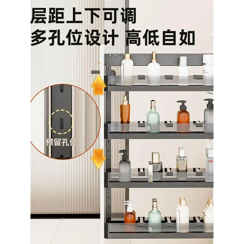 Cabinet basket toilet half wall basket bathroom cabinet basket sink side cabinet drawer rack storage