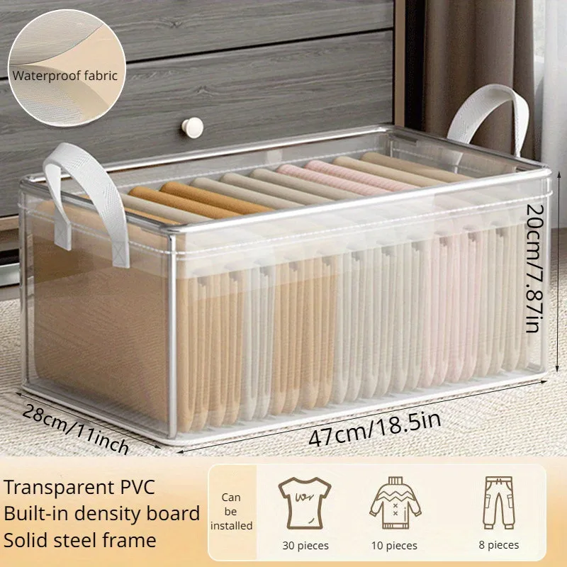 Boîte de Rangement Transparente Renforcée