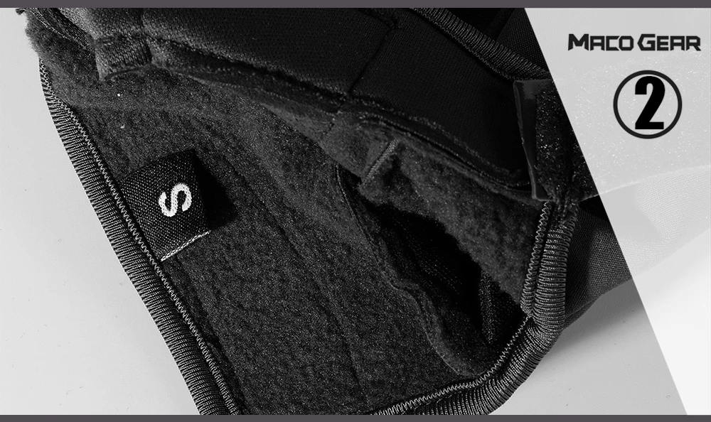 Winter Warme Motorrad Vollfinger Handschuhe Touchscreen Motorrad Motocross Radfahren Reiten MTB Winddicht Nicht-slip Schutz Getriebe – Detail 11