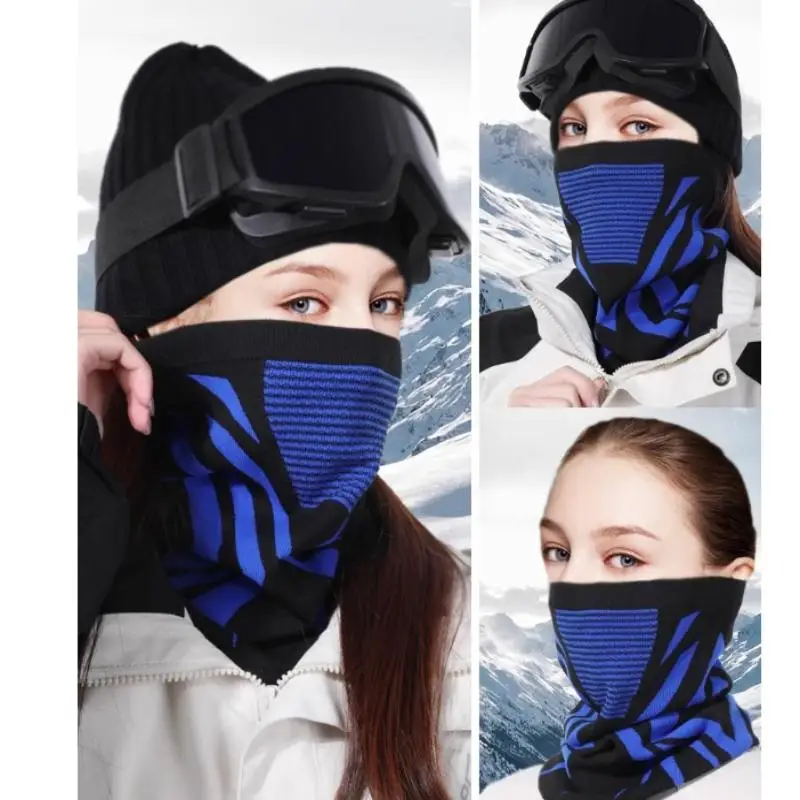 

Зимний воротник-балаклава, ветрозащитная маска для катания на лыжах, сноуборде, мотоцикле и велосипеде, для мужчин и женщин, на все случаи жизни