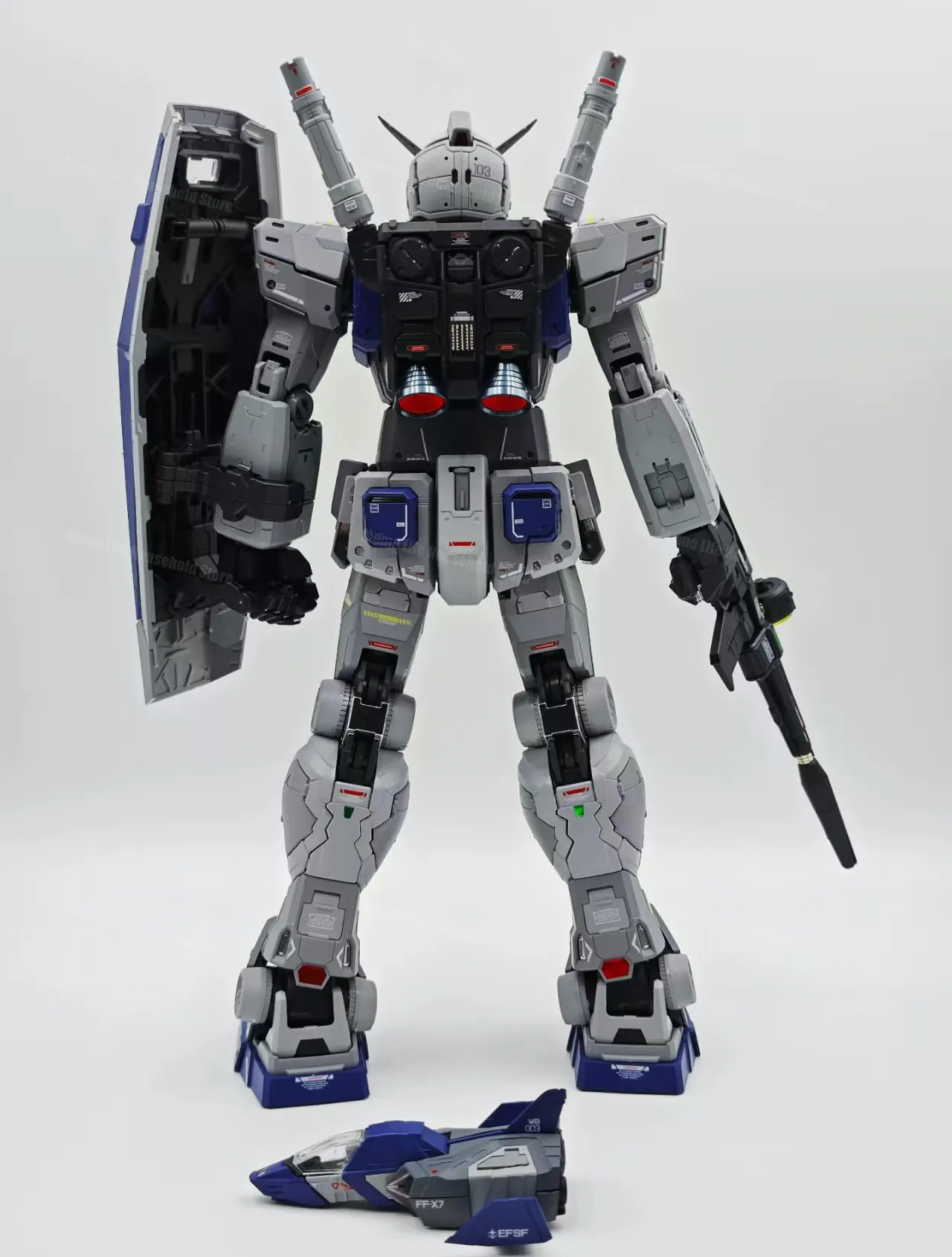 En Stock DABAN PGU 1/60 Rx-78-2 origen G3 Kits de modelos de ensamblaje esqueleto de plástico Anime figura de acción Robot juguetes de modelos de plástico